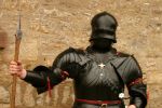 Spätgotischer schwarzer Harnisch