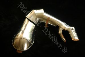spätgotisches, knechtisches Armzeug